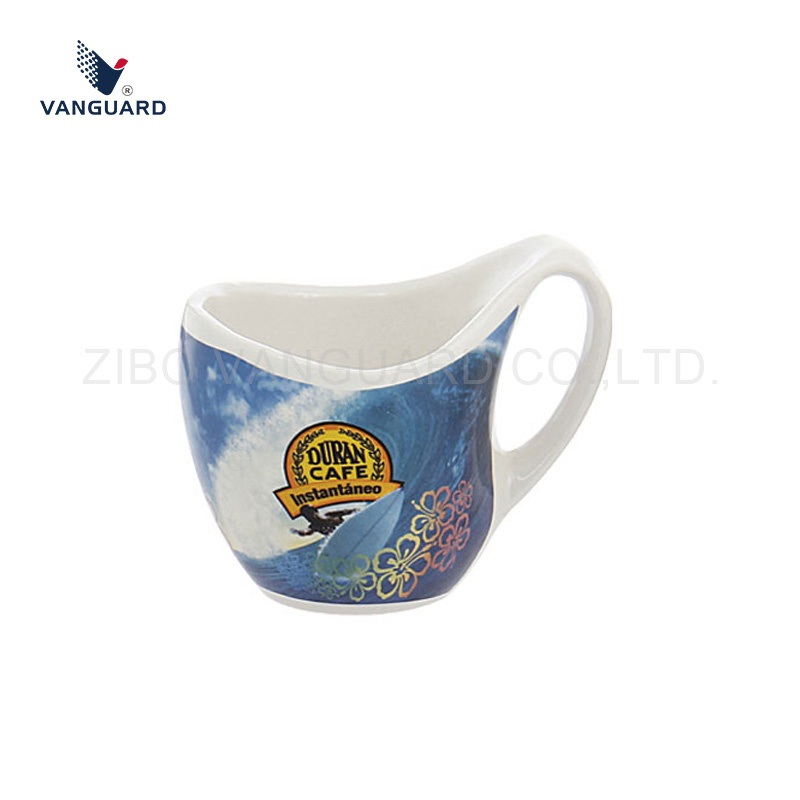 Black Ceramic Boat Shape Mug Unique Coffee Mug Custom Porcelain Mug – Porcelain Mug and Ceramic Coffee Mug price