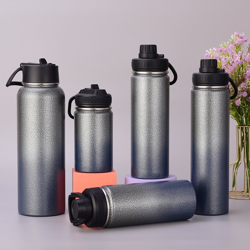 China Wholesale Travel Mug Factory Stainless Steel Insulated Vacuum Flask Water Bottle with Hammertone Paint – Water Bottle and Vacuum Flask price