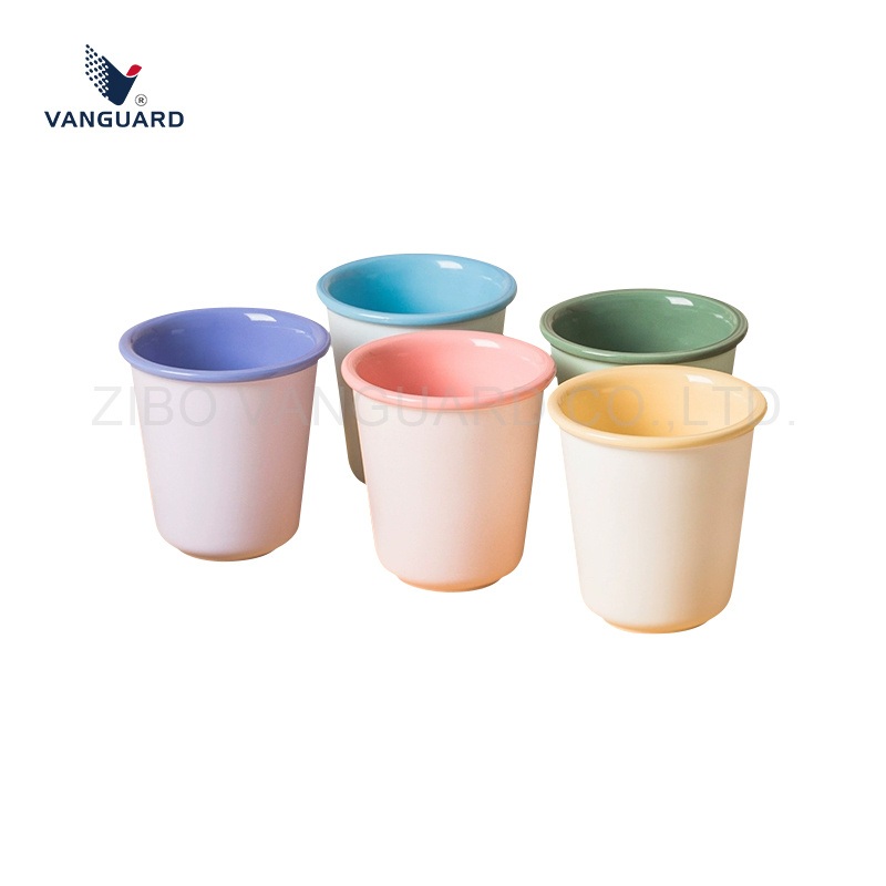 Classic Japanese Coffee Mug Colored Rim Customized Mug Colorful Ceramic Mug No Handle – Ceramic Mug and Classic Ceramic Mug price