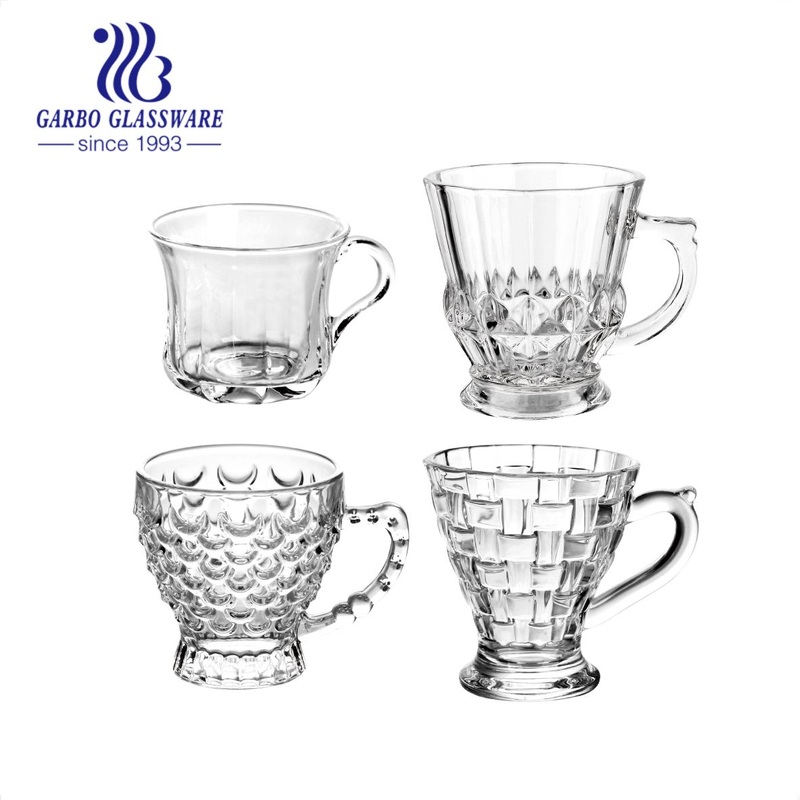 Clear 4oz Glass Coffee Mug Engraved Glass Tea and Latte Mug – Glass Coffee Mug and Glass Tea Mug price