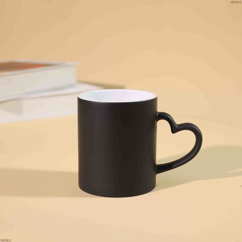 Color-Changing Magic Sublimation Heart Handle Ceramic Mug, Coffee Mug, Custom Logo Beautiful – Mug and Ceramic Mug price