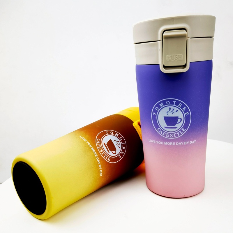 Custom Logo Travel Stainless Steel Insulated Double Walled Portable Water Bottle Vacuum Flasks – Vacuum Flask and Coffee Mug price