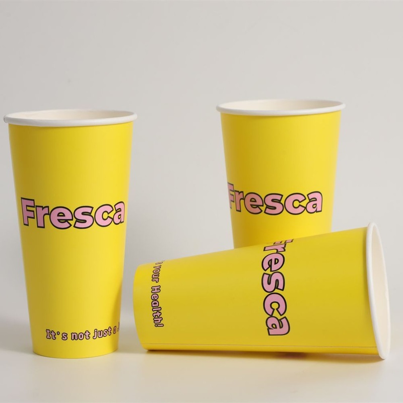 PE Coated Paper 8oz Cold Coffee Hot Beverage Cup – PE Coated Cup and Hot Beverage Cup price