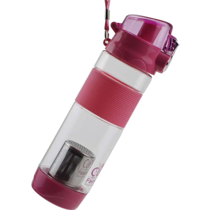 Plastic Water Bottles Manufacturer Simple Model Water Drinking Bottle with Tea Infuser Stainless Steel Infuser – Sport Water Bottle and Drinking Bottle price