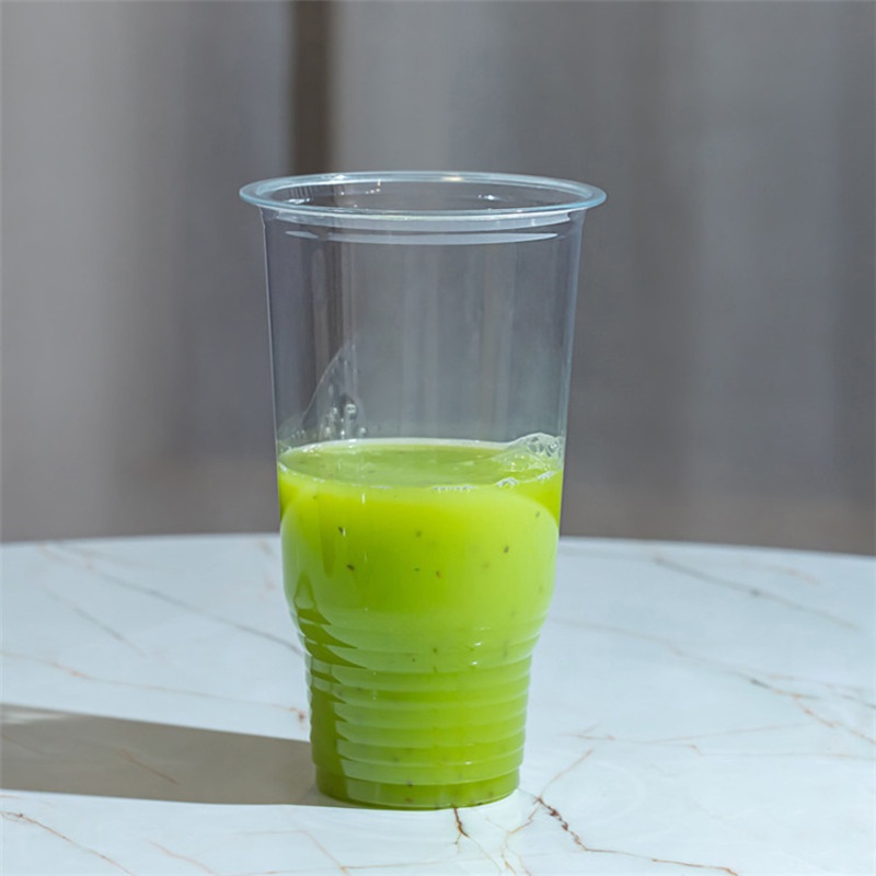 Sealing Film Dessert Coffee Disposable Clear Plastic Cup with Lid – Plastic Cup and Disposable Cup price