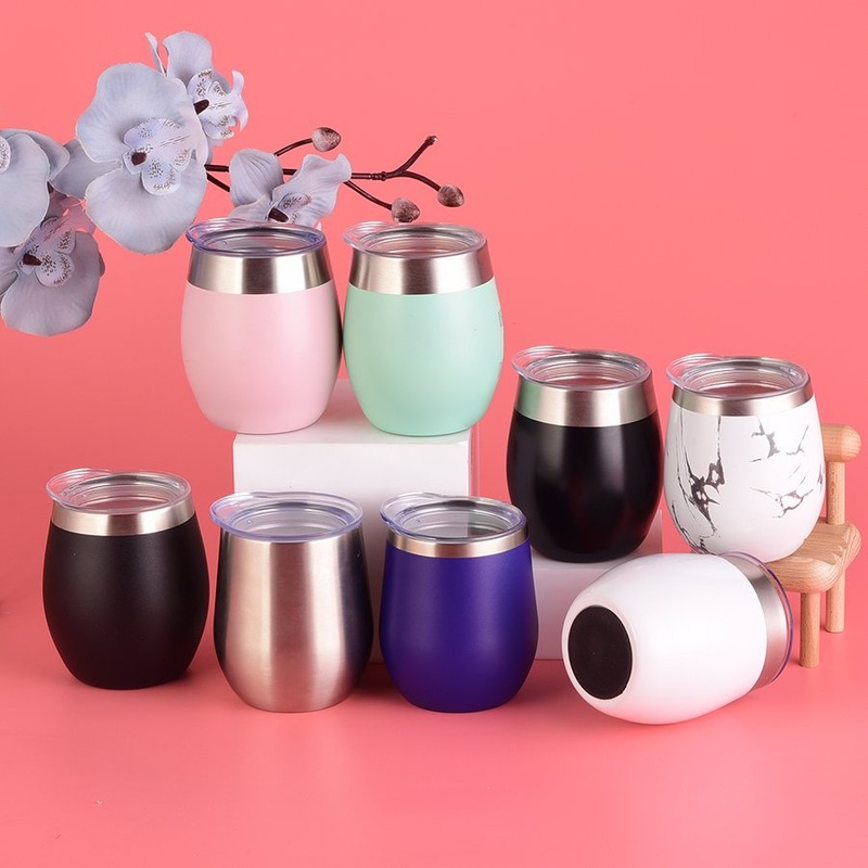 Trendy Design Biodegradable Stainless Thermo Wine Tumbler 8oz U Shape Insulated Vacuum Egg Cup – Vacuum Egg Cup and U Shape Insulated Cup price