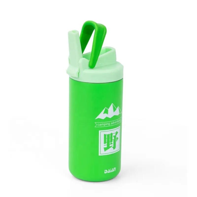 12 Oz Double Wall Vacuum Insulated Stainless Steel Water Bottle Lid Wide Mouth Flask Kids Direct Drinking Gym Outdoor Activity – Vacuum Flask and Flask price