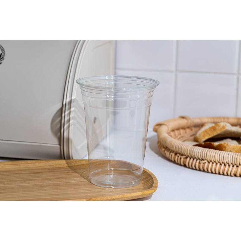 16oz Plastic Cold Drink Cups Disposable Water Cup Takeaway Custom Beverage Boba Tea Cup Set and Lids – Plastic Cup and Disposable Cup price