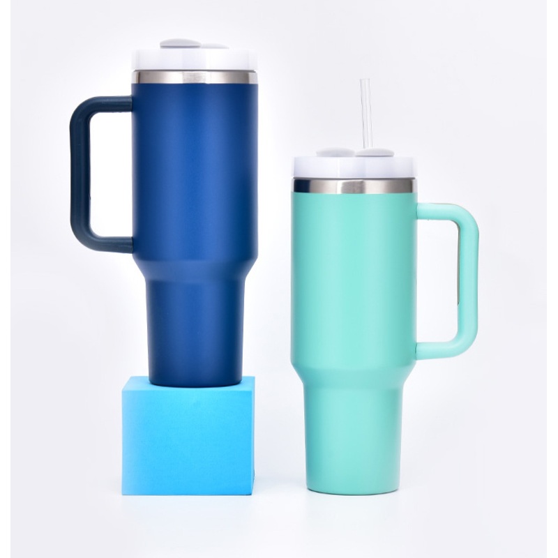 Custom 304 Stainless Steel Vacuum Insulated Thermal Cup Travel Coffee Mug 40oz Tumbler with Lid and Handle – 40oz Tumbler and Travel Coffee Mug price