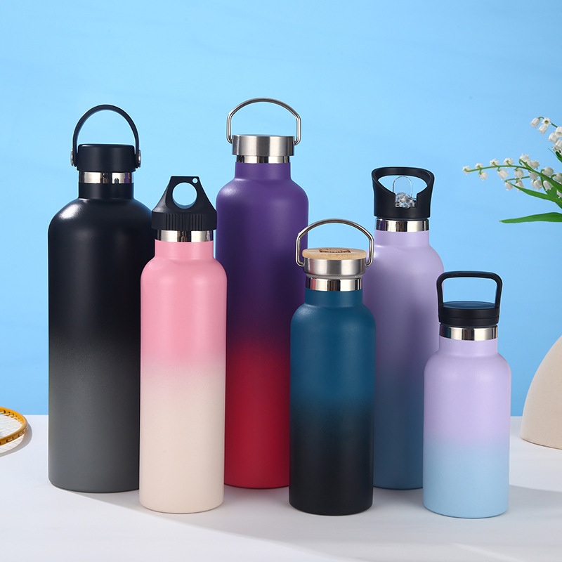 Custom High Quality Metal 500ml 750ml Vacuum Insulated Drink Flasks Double Wall Stainless Steel Water Bottle – Stainless Steel Water Bottle and Double Wall Water Bottle price