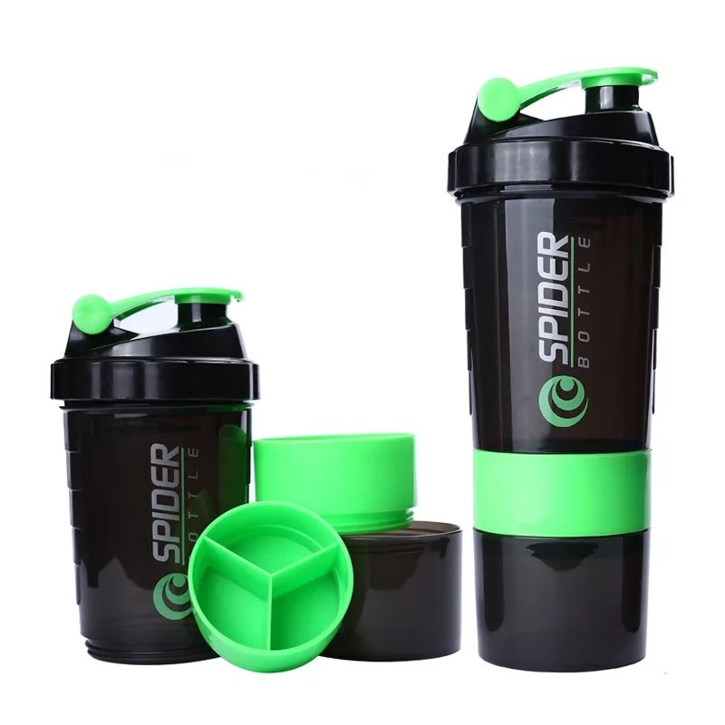 Custom Logo 500ml 700ml BPA Free Plastic Workout Sports Gym Water Bottle Protein Shaker Bottle with Mesh & Mixer Ball – Sport Water Bottle and Drinking Bottle price