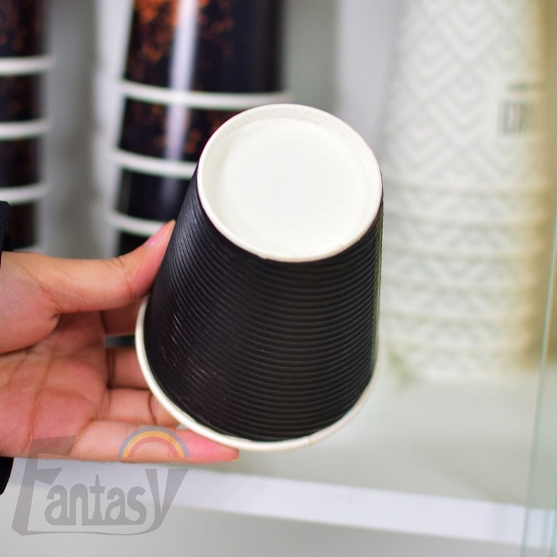 Customized Size Disposable Bubble Tea Ripple Wall Paper Coffee Cup – Customized Size Paper Cup and Ripple Wall Cup price