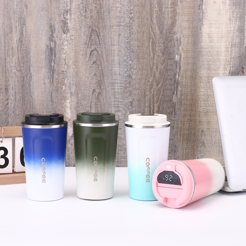 Leak Proof Vacuum Cup Stainless Steel Tumbler Travel Coffee Mug with Smart Lid – Coffee Mug and Stainless Steel Coffee Mug price