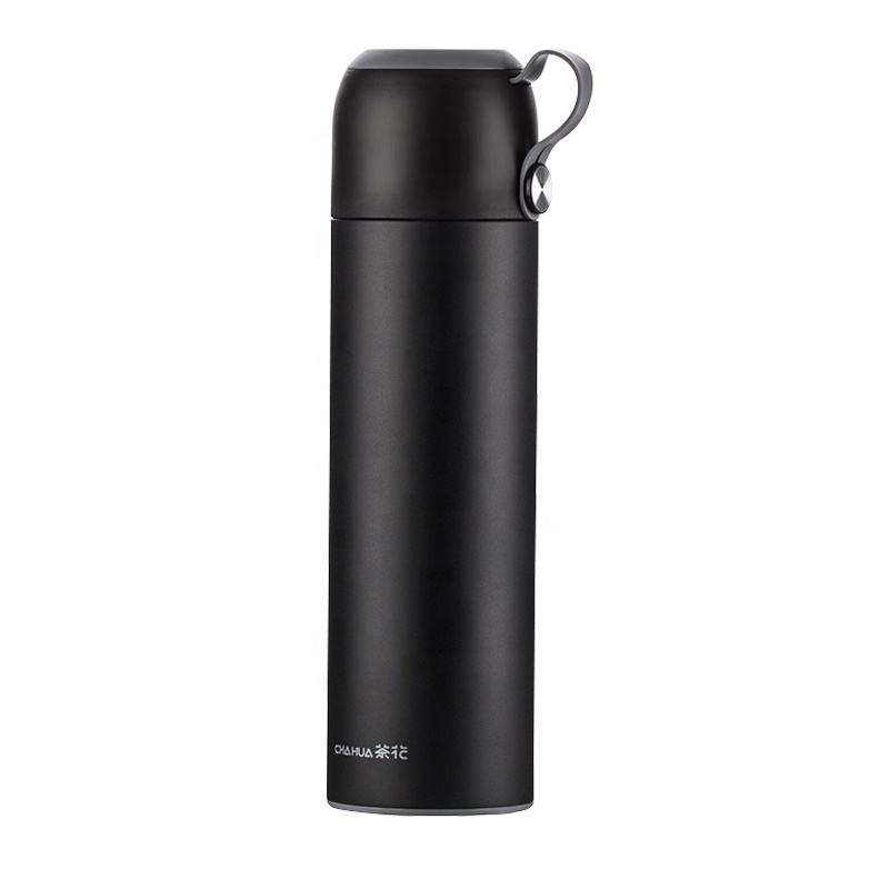 Matted Surface One Handed Push Button Cup and No Spills Water Bottle – Bottle and Vacuum Flasks price