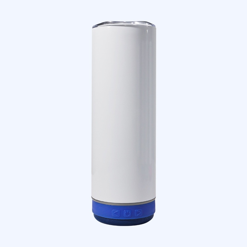 Sublimation Straight Tumbler Smart Speaker 20oz Stainless Steel Wireless Speaker Music Tumbler – Bluetooth Tumbler and Stainless Steel Tumbler price