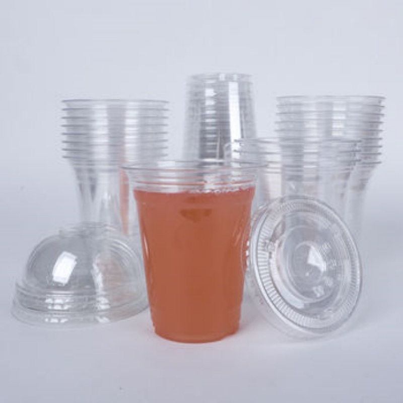 Transparent Coffee Plastic Drinking Cup with Double Wall Insulation – Pet Cups and Plastic Cups price