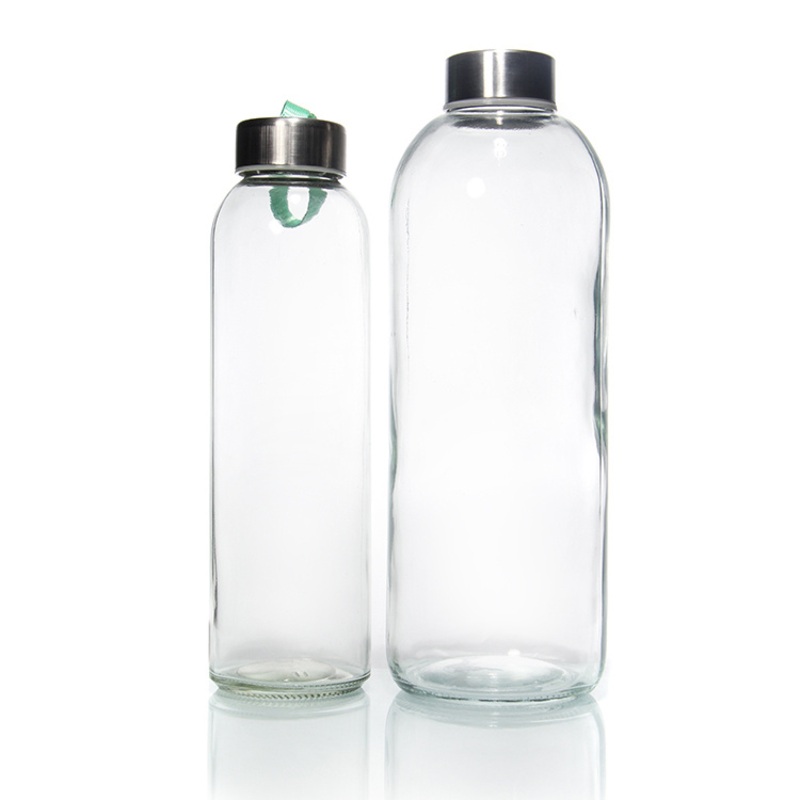Wholesale Customised Mix Color 16oz Clear Sublimation Glass Water Bottle with Bamboo Lid for Sublimation Printing Heat Transfer – Glass Water Bottle and Borosilicate Glass Water Bottle price