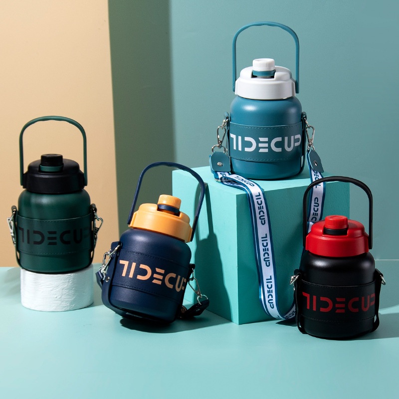 316 Stainless Steel Large Capacity Straw Outdoor Large Belly Insulated Cup – Vacuum Flask and Vacuum Cup price