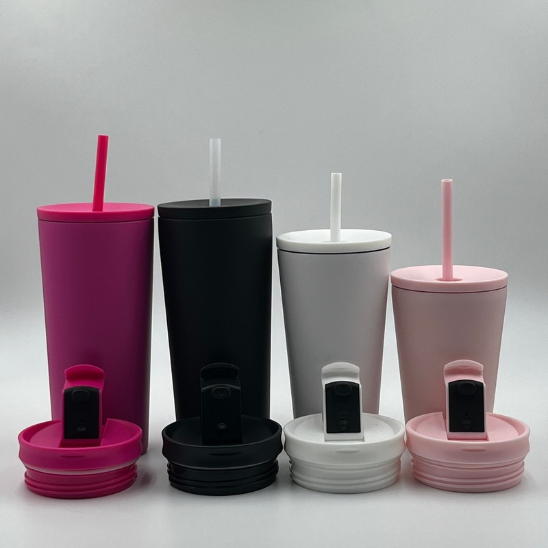 Custom 304 Stainless Steel Double-Layer Portable Outdoor Thermal Car Tumbler with Straw Lid and Top Flip Lid – Custom Mug and Stainless Steel Mug price