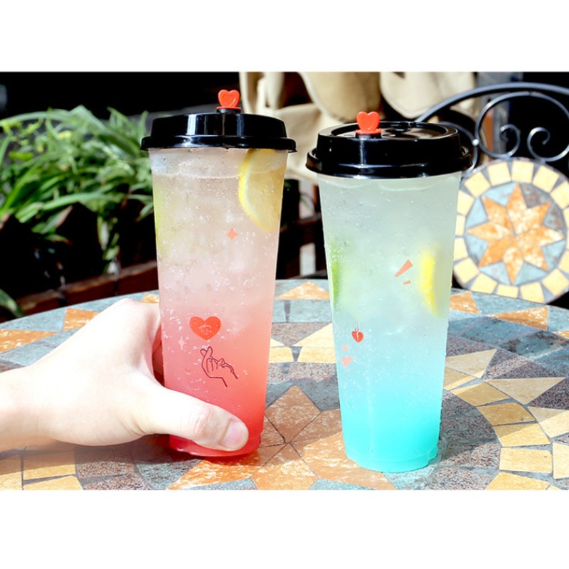 Disposable Injection 90 Calibers PP Plastic Milk Tea Cup with Lid Custom Logo – Plastic Cup and Disposable Cup price