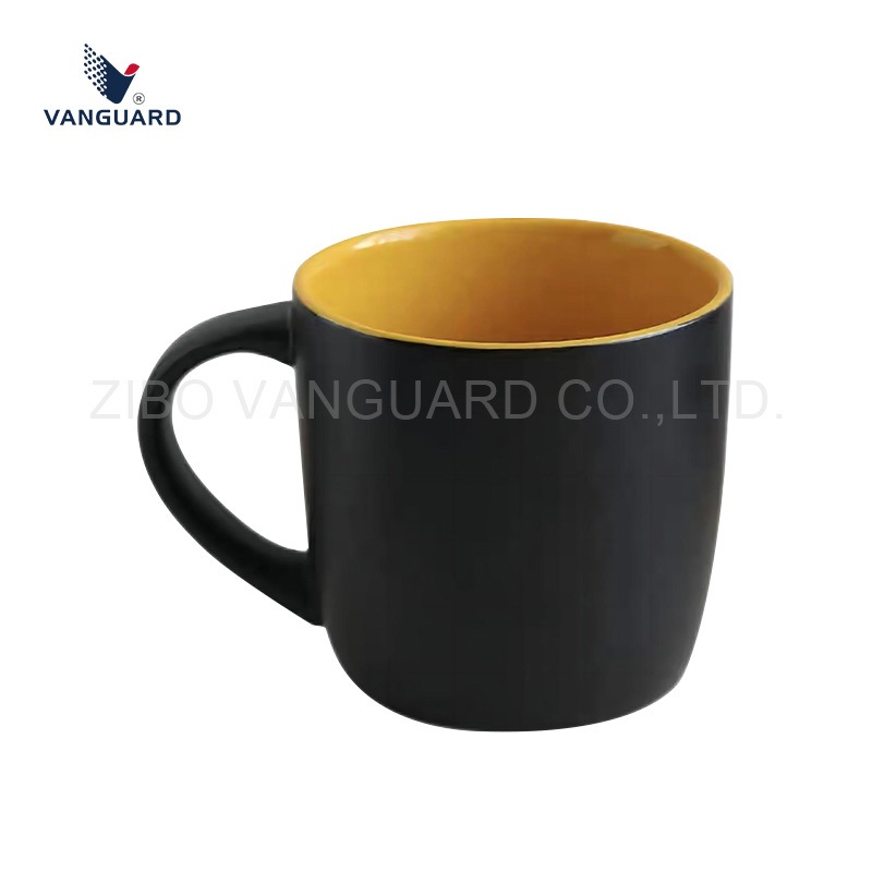Wholesale Black Souvenir Mug FDA LFGB 12oz Ceramic Coffee Mug – Ceramic Coffee Mug and Souvenir Mug price