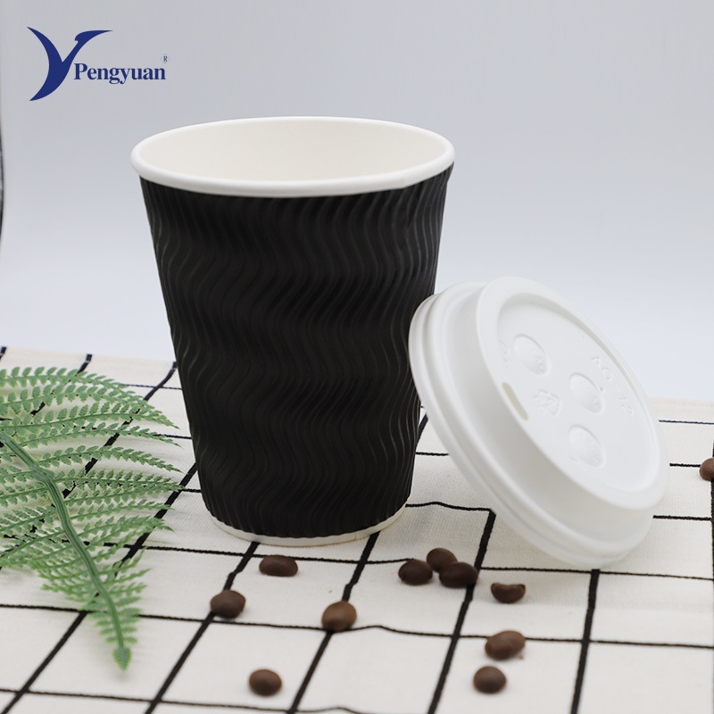 Wholesale Disposable Coffee Paper Cup Ripple Wall Paper Cup – Disposable Paper Cup and Ripple Wall Paper Cup price