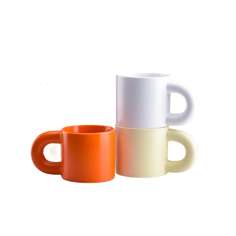 Wholesale Porcelain Cup 10oz Handle Ceramic Heat Resistant White Sublimation Blank Coffee Mugs – Coffee Mugs and Porcelain Cup price