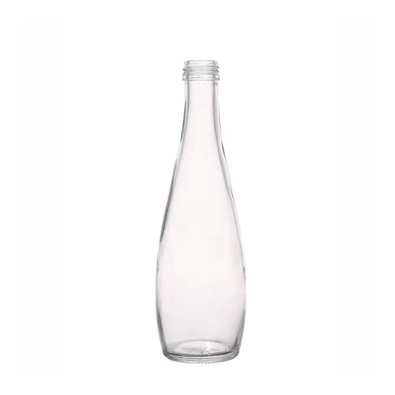 330ml 500ml Glass Beverage Bottle Glass Water Bottle with Lid – Cup and Glass Cup price