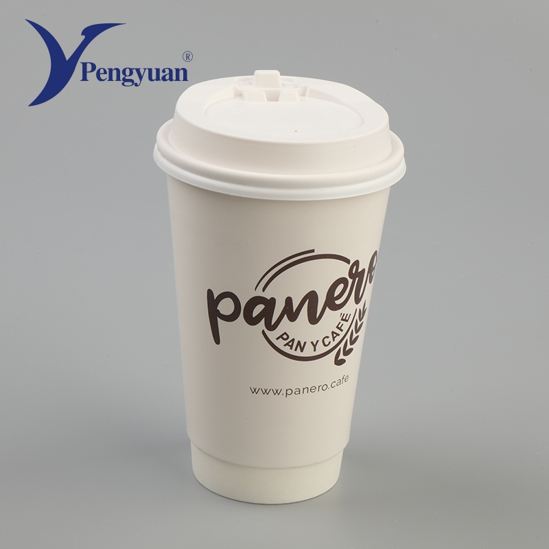 8oz/12oz/16oz Double Wall Printed Paper Cup Tableware Disposable Paper Cup – Double Wall Paper Cup and Paper Coffee Cup price