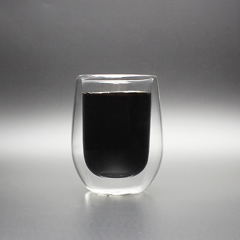 Borosilicate Heat Resistant Double Wall Espresso Glass Coffee Cup for Tea Juice Wine Water – Glass Coffee Cup and Double Wall Glass Coffee Cup price