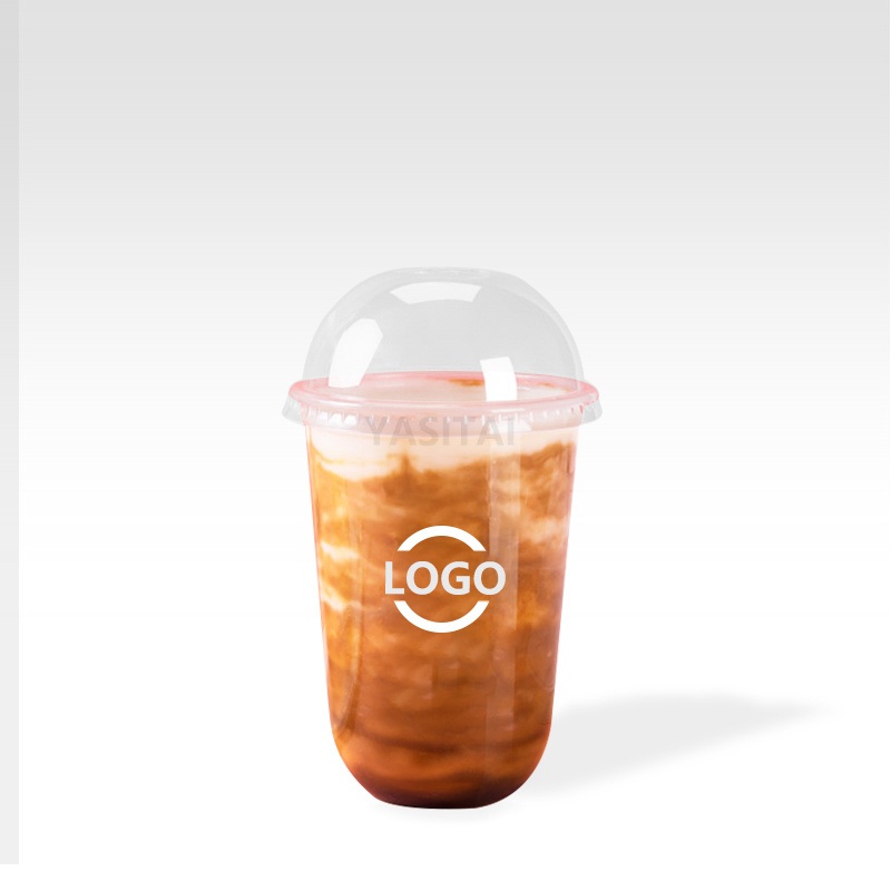 Custom 500ml 16oz Pet U Shape Clear Disposable Cups – Disposable Cup and Pet Cup price