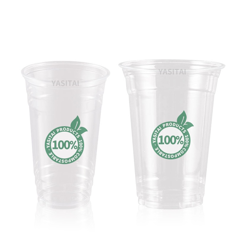 Disposable Clear Plastic Beer Cups 16oz PLA Biodegradable Cup – Biodegradable Cup and PLA Biodegradable Cup price