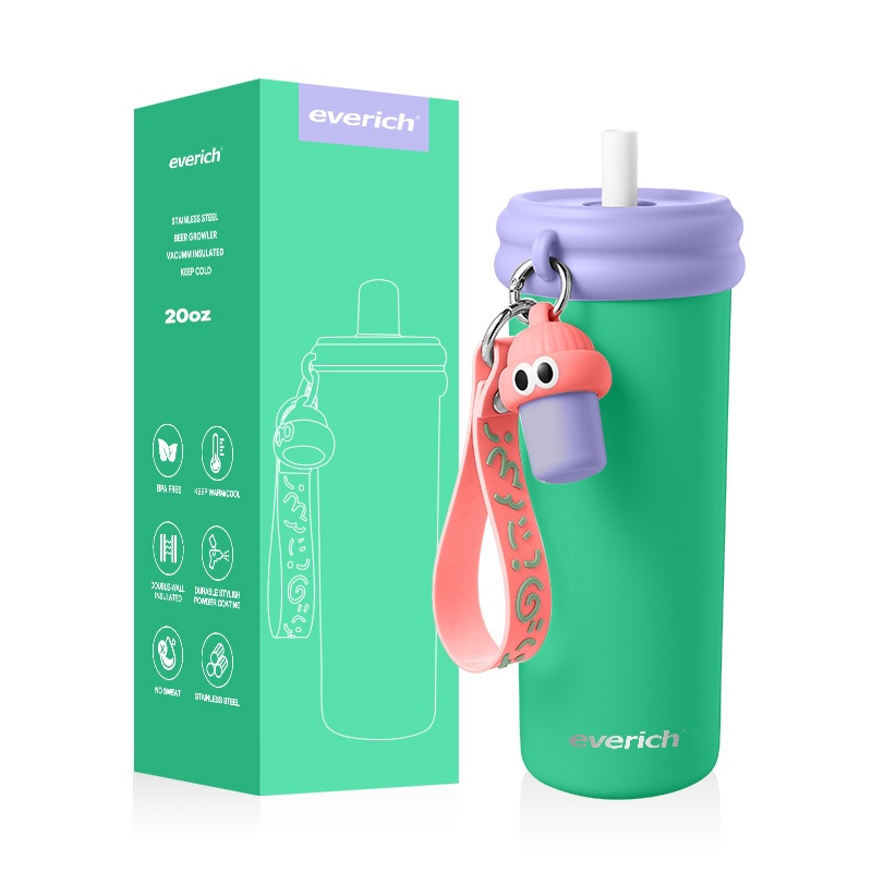 Everich Popular 18/8 Stainless Steel Water Bottle with Accessoriy Silicone – Water Bottle and Bottle price