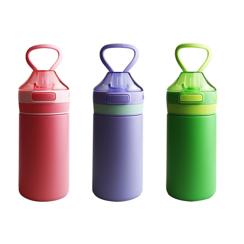 New Arrival Portable Leakproof 500ml Stainless Steel Vacuum Flask Thermo Straw Water Cup Bottle – Stainless Steel Bottle and Insulated Water Bottle price
