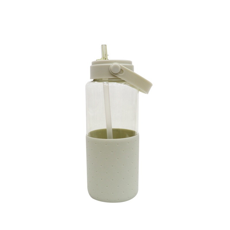 Reusable Transparent 1000ml Sport Water Bottle Cute Clear Square PC with Strap and Plastic Lid for Outdoor Use – Custom Logo Water Bottle and Portable Water Bottle price