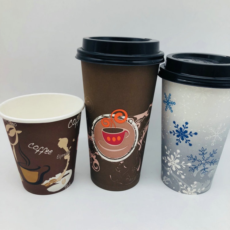 Single Wall Paper Cup Disposable Premium Quality Coffee Paper Cup with Lid – Paper Cups with Lid and Disposable Paper Cups price