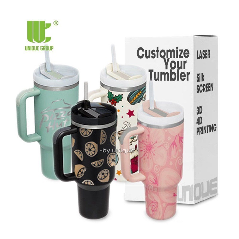 Stainless Steel 40oz Tumbler with Handle Custom Coffee Cup for Gym Commute Office Private Label – 40oz Tumbler Stainless Steel and Tumbler with Straw Lid price