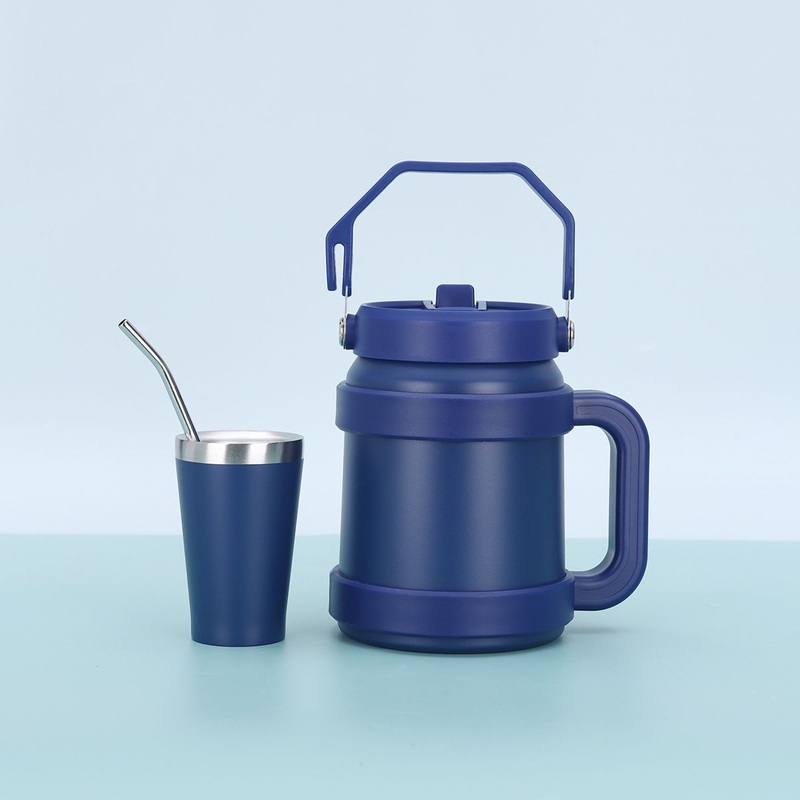 Wholesale Stainless Steel Thermo 1200/1500/1800ml Beer Big Belly Cup Large Capacity Car Sports Outdoors Water Bottle Vacuum Flask with Lid – Vacuum Flask and Thermos Flask price