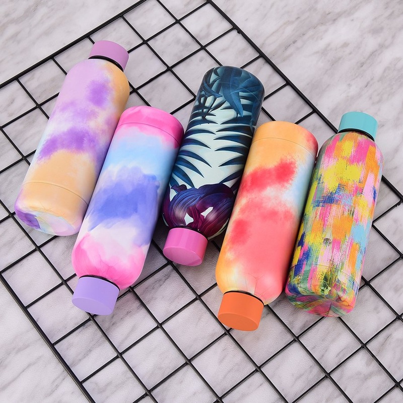 17oz 500ml High Quality Double Wall Stainless Steel Insulated Thermos Vacuum Flasks Insulated Sports Water Bottle with Lid – Water Bottle with Lid and Insulated Sports Bottle price