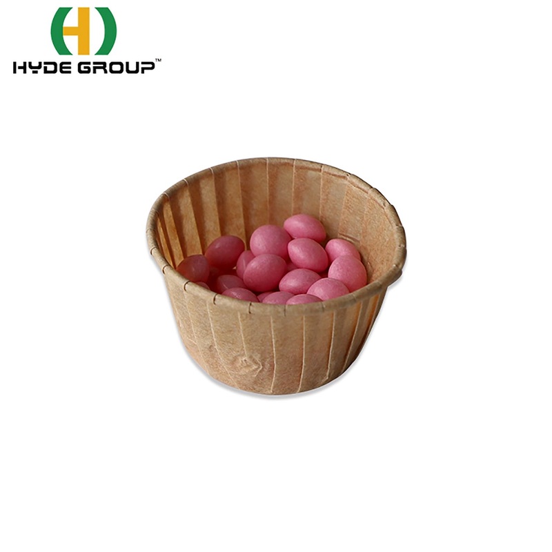 2022 Disposable Biodegradable Kraft Paper Tasting Sauce Portion Cup with Lid – Disposable Biodegradable Sauce Cup and Disposable Biodegradable Sauce Cup with Lid price