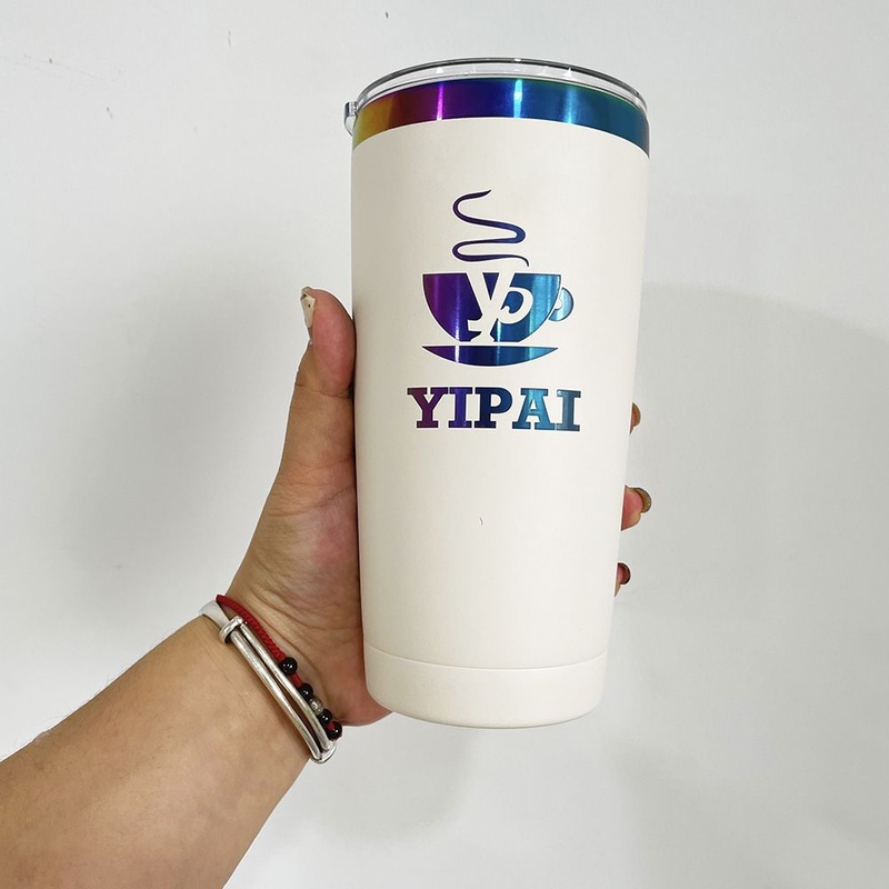 20oz Stainless Steel Gold Plating Drinking Tumbler Outdoor Travel Water Bottle with Colorful Straw for DIY Laser – Sublimation Blanks and White Sublimation Drinkware price
