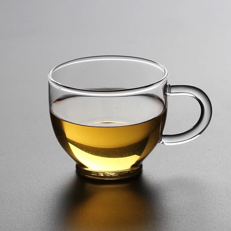 Clear Glass Tea Cup Heat Resistant Coffee Cup High Borosilicate Glass Mug Drinkware – Tea Cup and Coffee Cup price