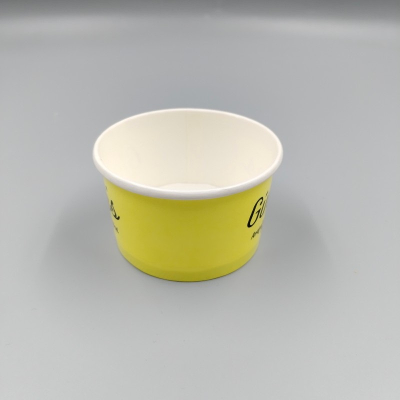 Customizable Single Wall Ice Cream Paper Cup with Waterproof Lid – Ice Cream Cup and Waterproof Paper Cup price