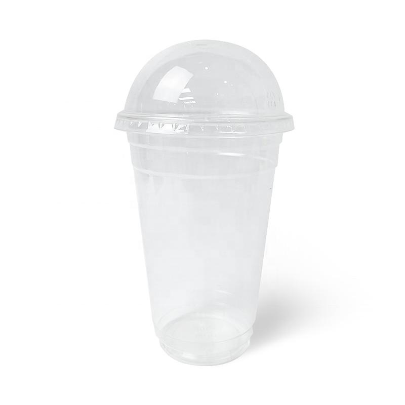 Disposable Bioderadeable Custom Print Degradable 360 Ml 500ml 14 Oz Eco Friendly Clear Sundae PLA Custom Cups Plastic Ice Cup – Biodegradable Cup and Coffee Cup price