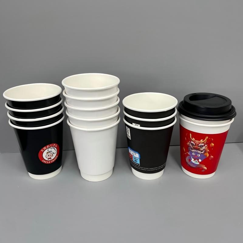 Eco-Friendly Biodegradable Paper Coffee Cups with Logo Wholesale Printing Paper Cups – Compostable Coffee Cup and Custom Printed Paper Cups price