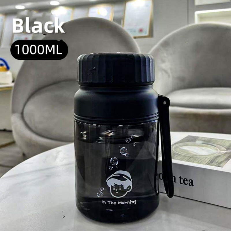 Large Capacity Safe PC Material Plastic Cup – White – Summer Travelling – Childrens Thermos Cup and Cup price