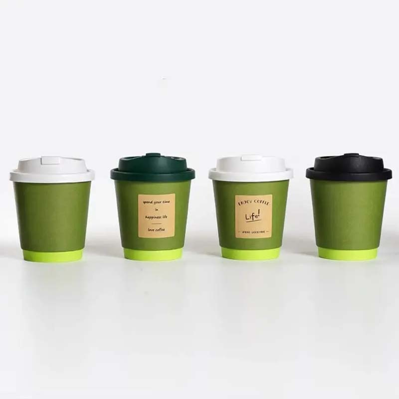 Packaging Upgrade 16oz Hot Beverage PLA Lined Double Wall Drink Paper Cup – Tea Paper Cup and Drink Paper Cup price
