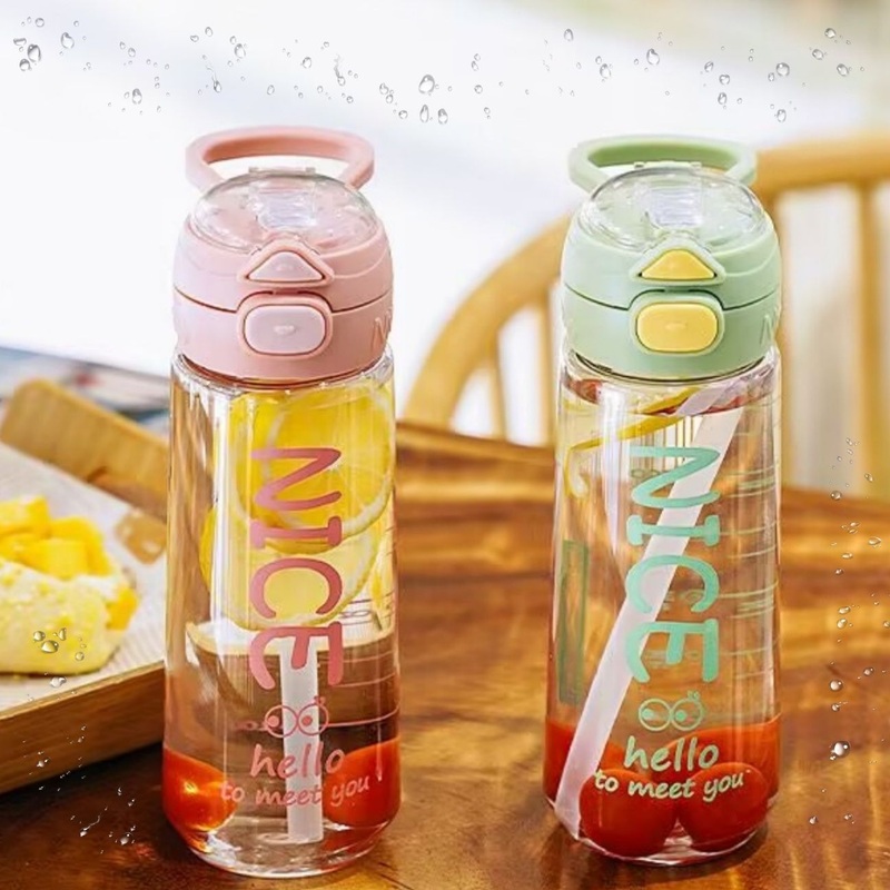PC Safe Material. with Straw. Lid Sealed Leak-Proof. 500ml Reusable Outdoor Cooler Cup. Multi-Coloured Plastic Cups Available – Childrens Thermos Cup and Cup price