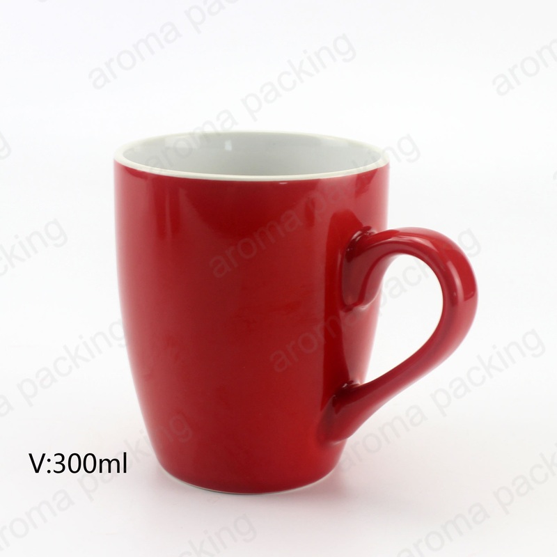 Wholesale Beauty Design Red Color Ceramic Cup for Sale – Ceramic Cup and White Ceramic Cup price