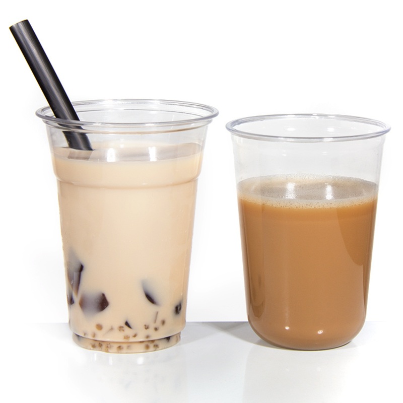 500ml 700ml PP Plastic Clear Disposable Cup for Juice Coffee Bubble Tea – Pet Cup and PP Cup price